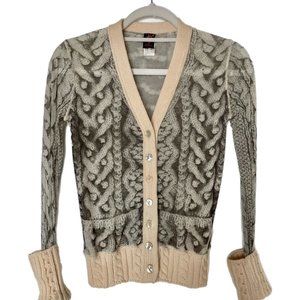 jpg jean paul gaultier mesh cardigan vintage